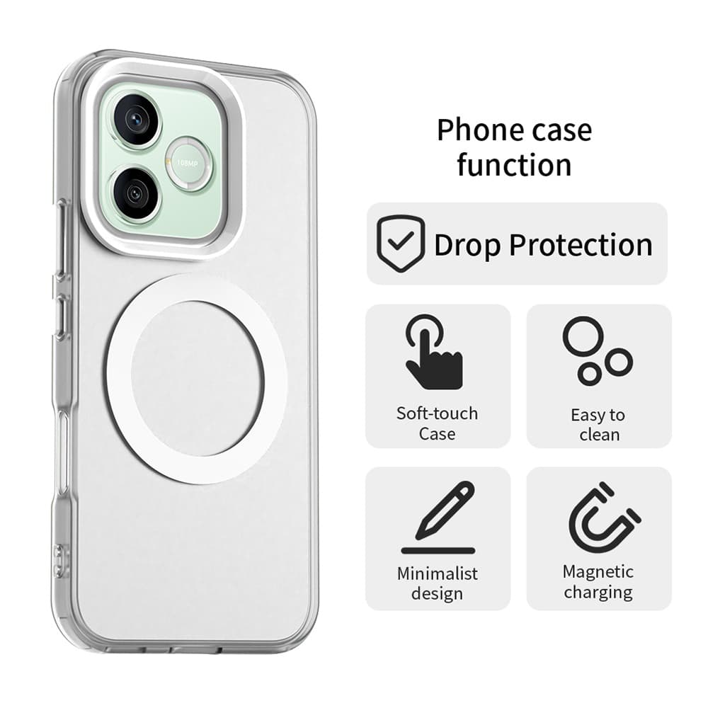 Kryt Techsuit CandyCase MagSafe pro Honor 600 Lite bílý - náhled 2