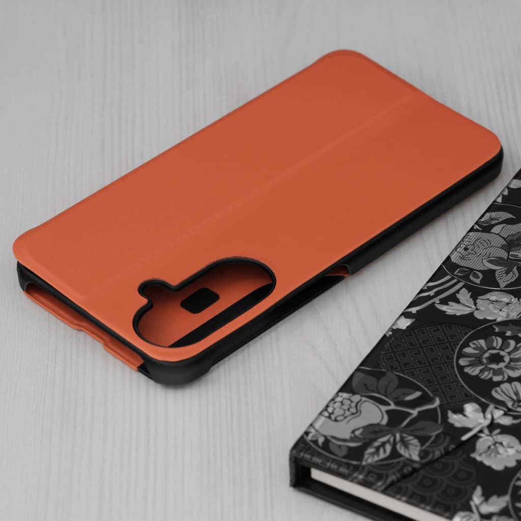 Kryt Techsuit eFold Series Samsung Galaxy A27 5G oranžový - náhled 2