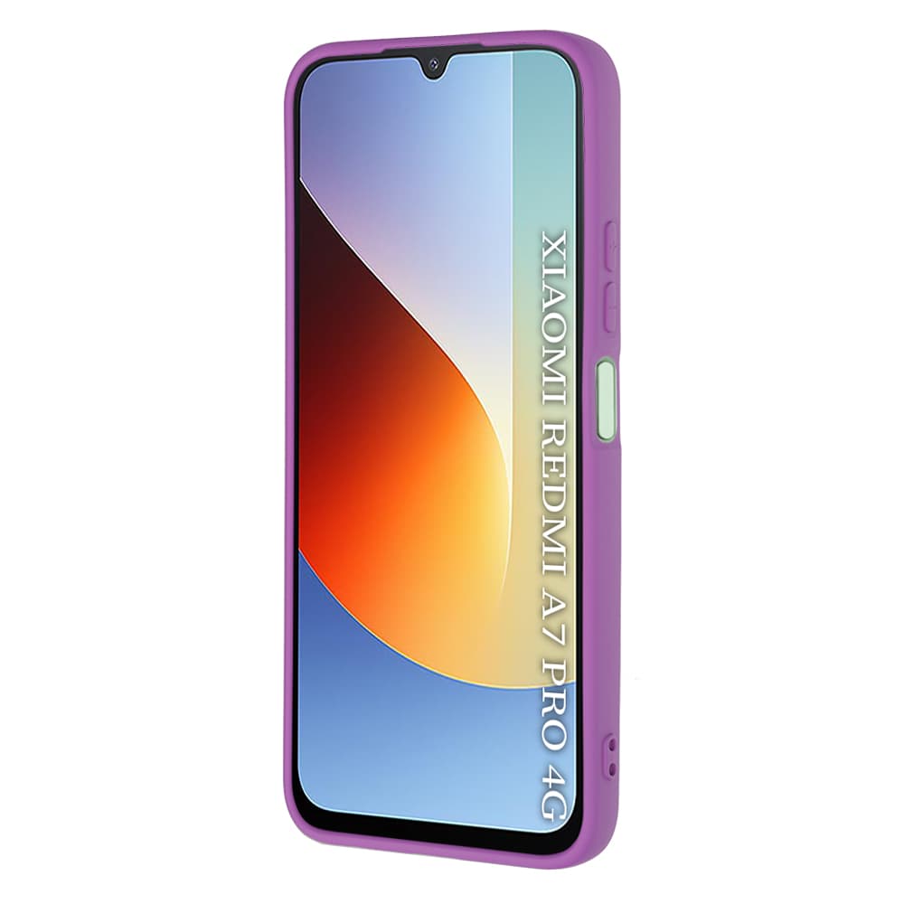 Kryt Techsuit SoftFlex Xiaomi Redmi A7 Pro 4G fialový - náhled 2
