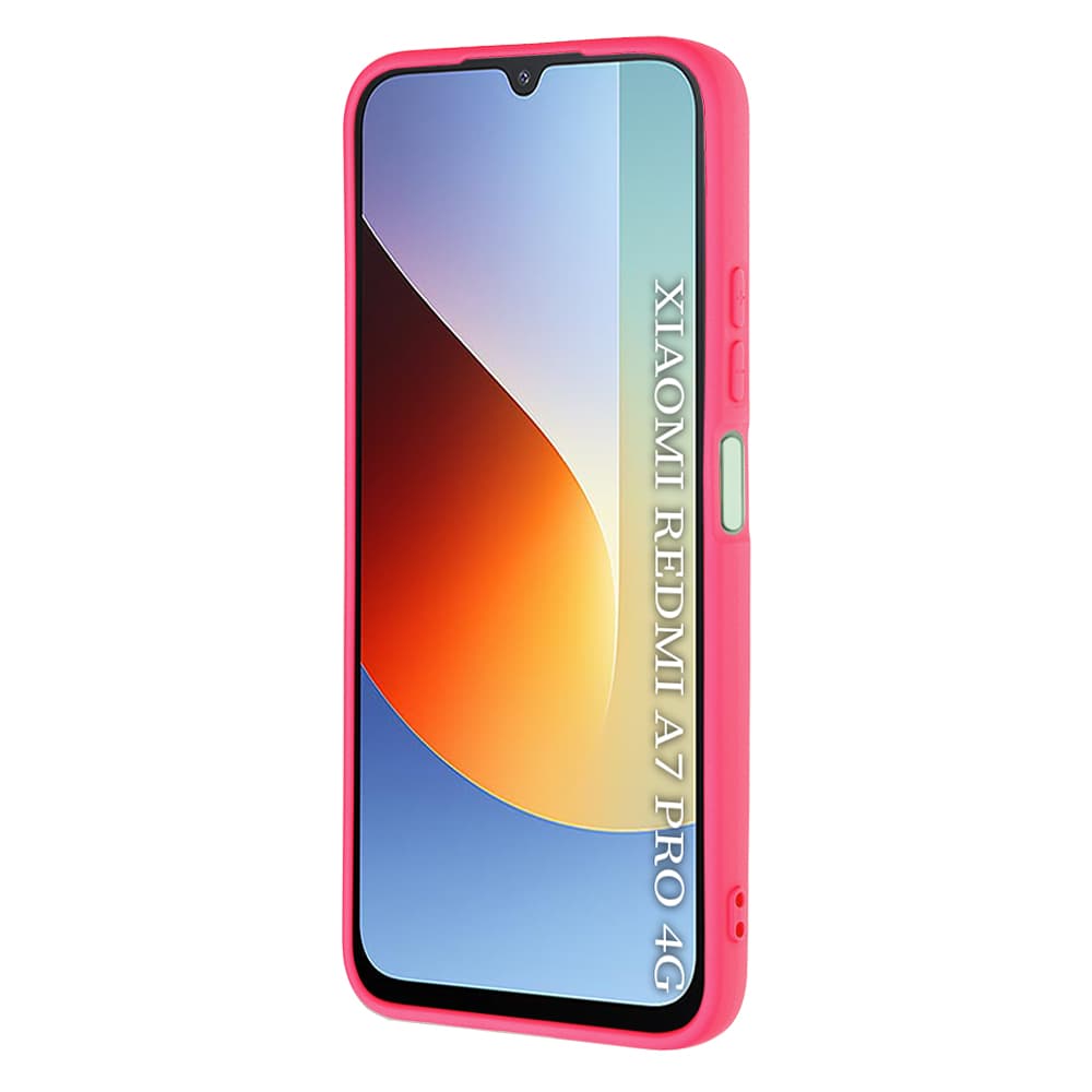 Kryt Techsuit SoftFlex Xiaomi Redmi A7 Pro 4G zářivě růžový - náhled 2