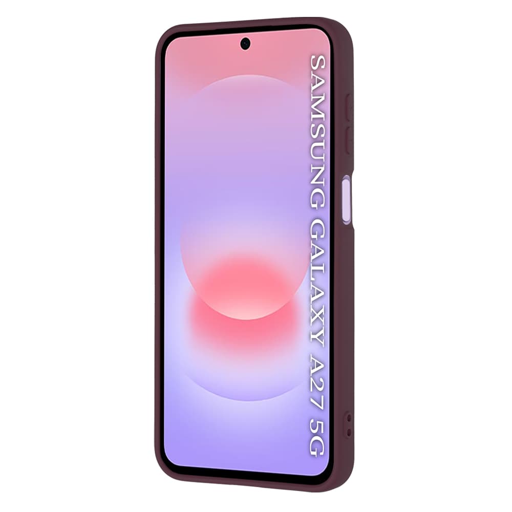 Kryt Techsuit SoftFlex Samsung Galaxy A27 5G švestkově červený - náhled 2