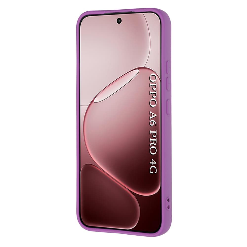 Kryt Techsuit SoftFlex Oppo A6 Pro 5G fialový - náhled 2