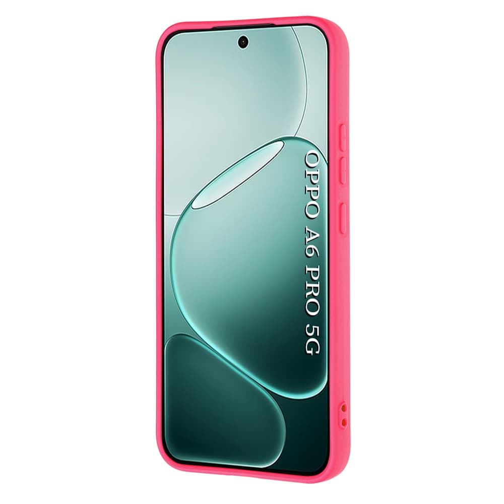 Kryt Techsuit SoftFlex Oppo A6 Pro 5G zářivě růžový - náhled 2
