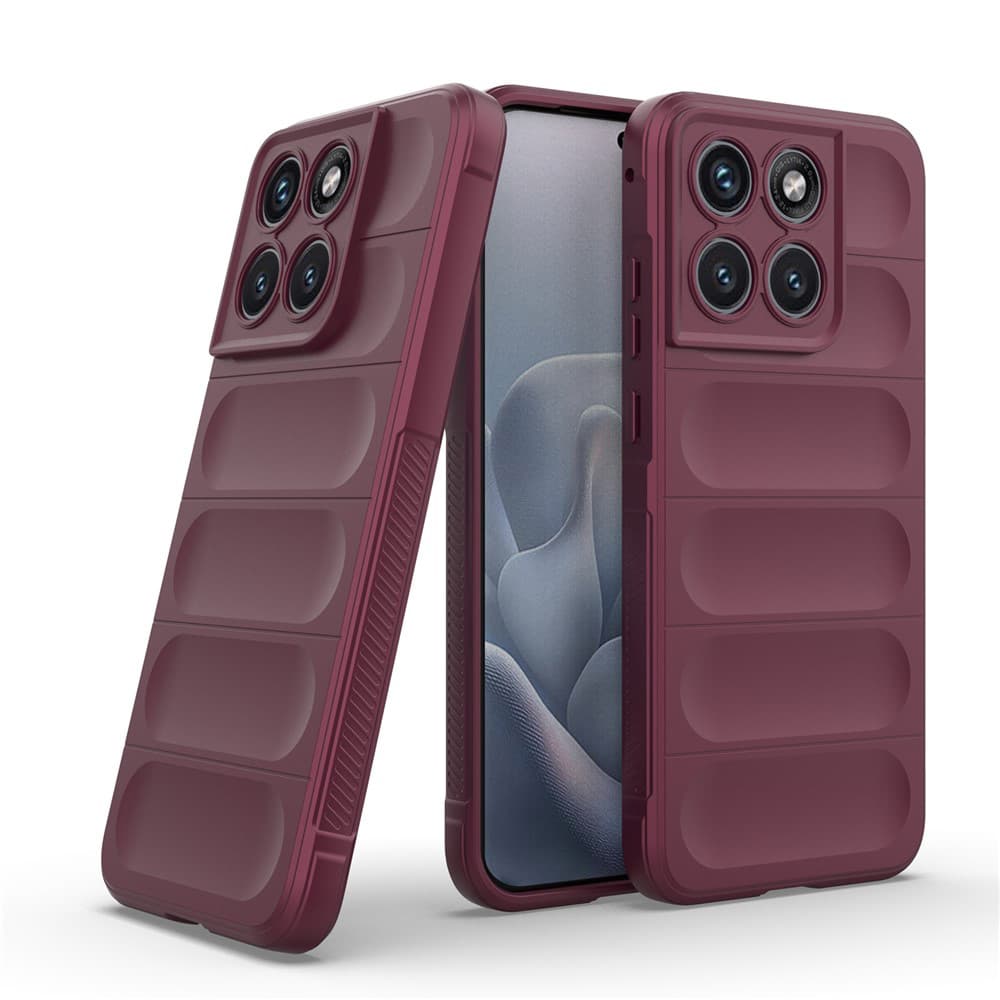 Kryt Techsuit Magic Shield pro Motorola Edge 70 Fusion vínový - náhled 2
