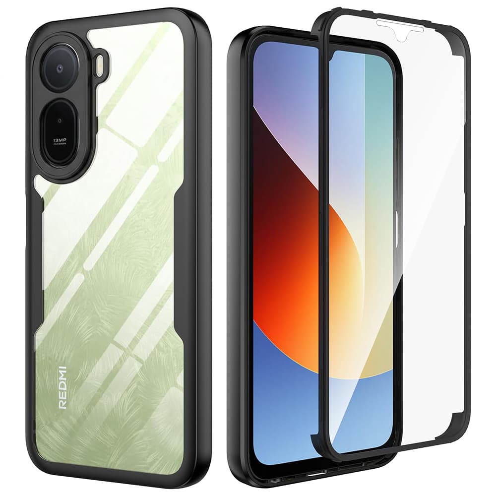 Kryt s ochranou displeje Techsuit ColorVerse 360 Series Xiaomi Redmi A7 Pro 4G modrý - náhled 2