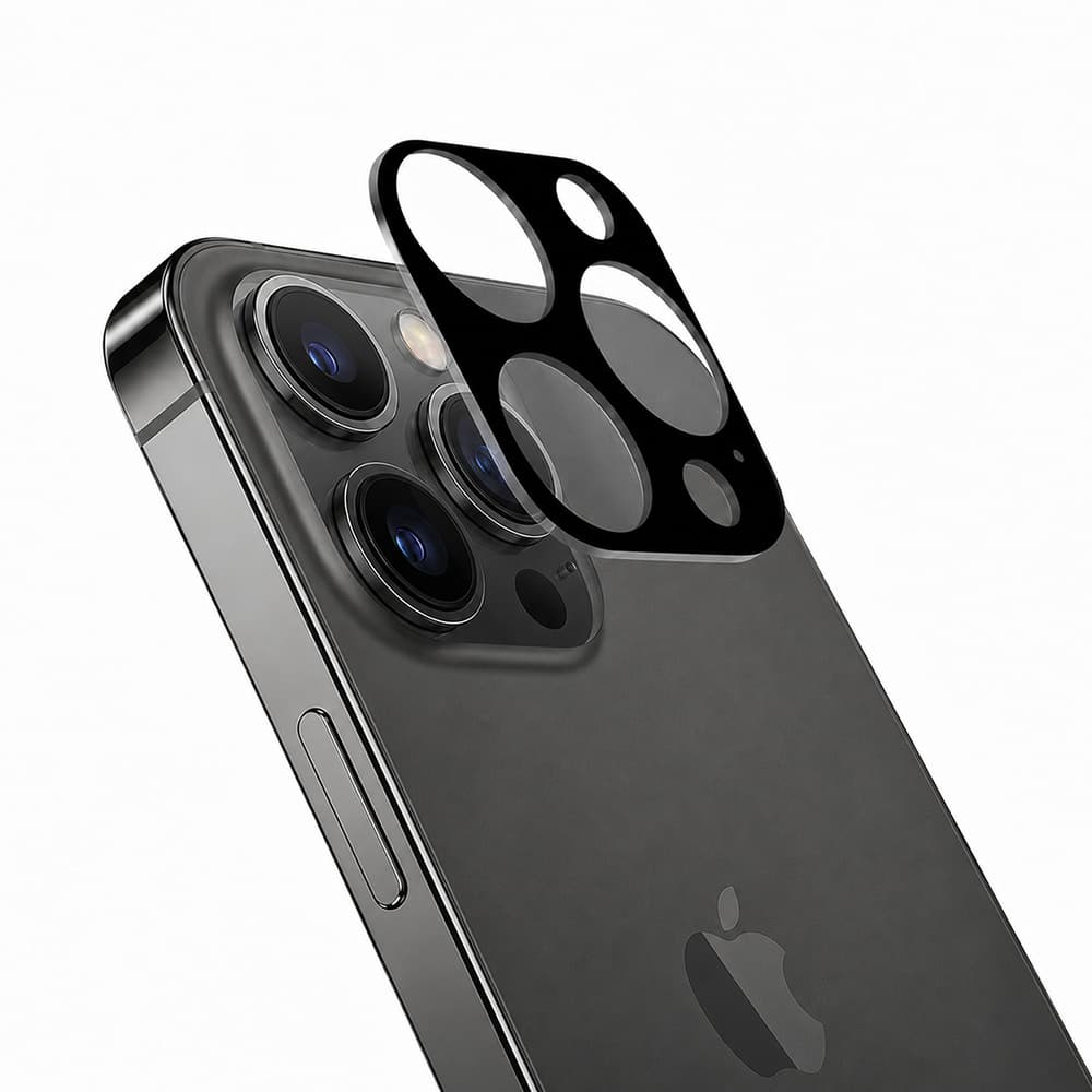 Techsuit Plné sklo kamery iPhone 13 Pro iPhone 13 Pro Max Black - náhled 2