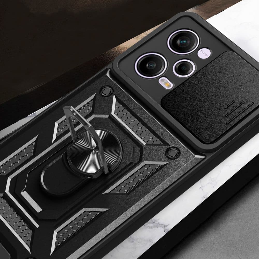Techsuit CamShield Xiaomi Redmi Note 12 Pro 5G Poco X5 Pro Černá - náhled 2