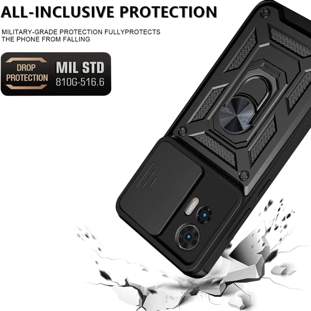 Techsuit CamShield řada Motorola Edge 30 Neo černá - náhled 2