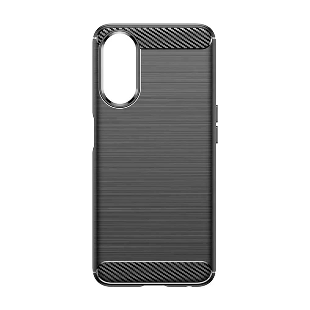 Techsuit Karbon Silikon Oppo A58 5G A78 5G Černá - náhled 2