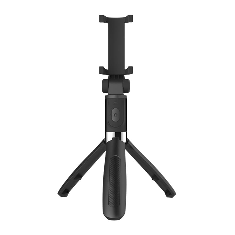 Techsuit Selfie tyč L01s Stativ Bluetooth ovladač 70cm Černá - náhled 2