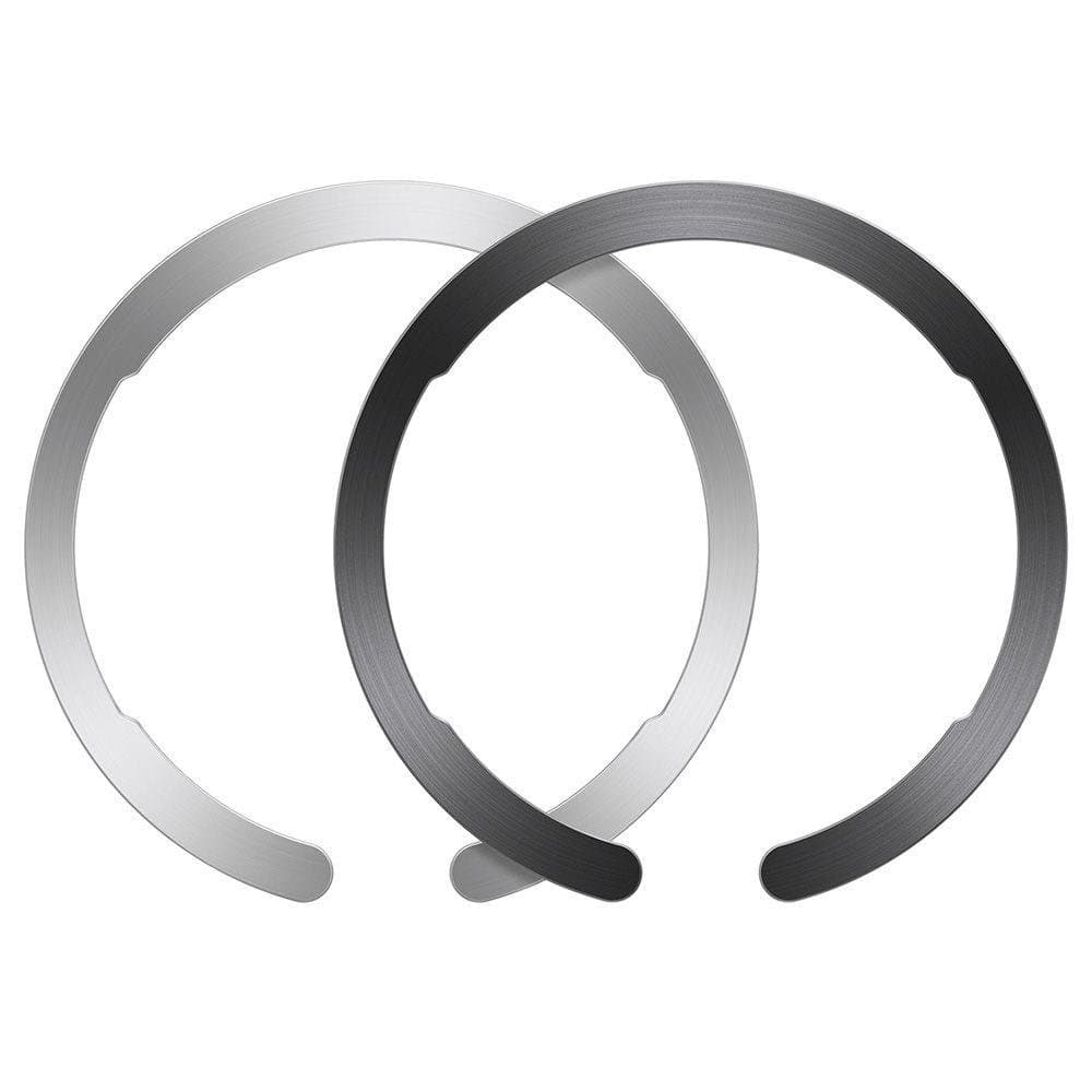 ESR Adapter HaloLock (2 balení) kompatibilní s MagSafe univerzální kroužek na telefon pro Samsung iPhone černá stříbrná - náhled 2