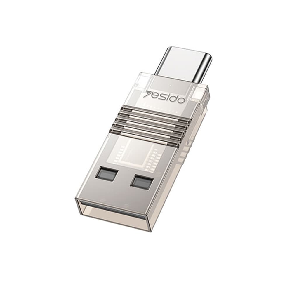 Yesido Čtečka karet GS21 USB-C TF 480Mbps Průhledná - náhled 2