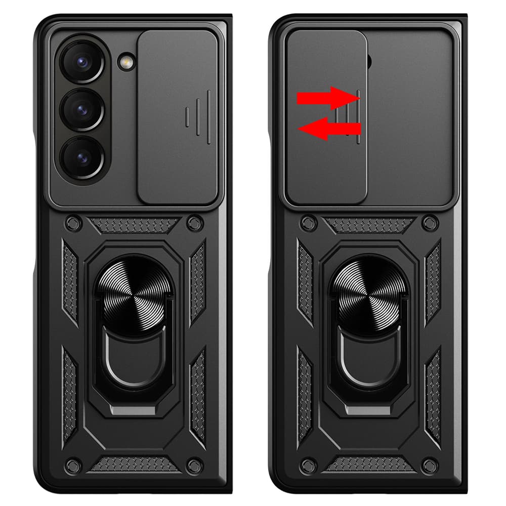 Techsuit Řada CamShield Samsung Galaxy Z Fold5 Černá - náhled 2