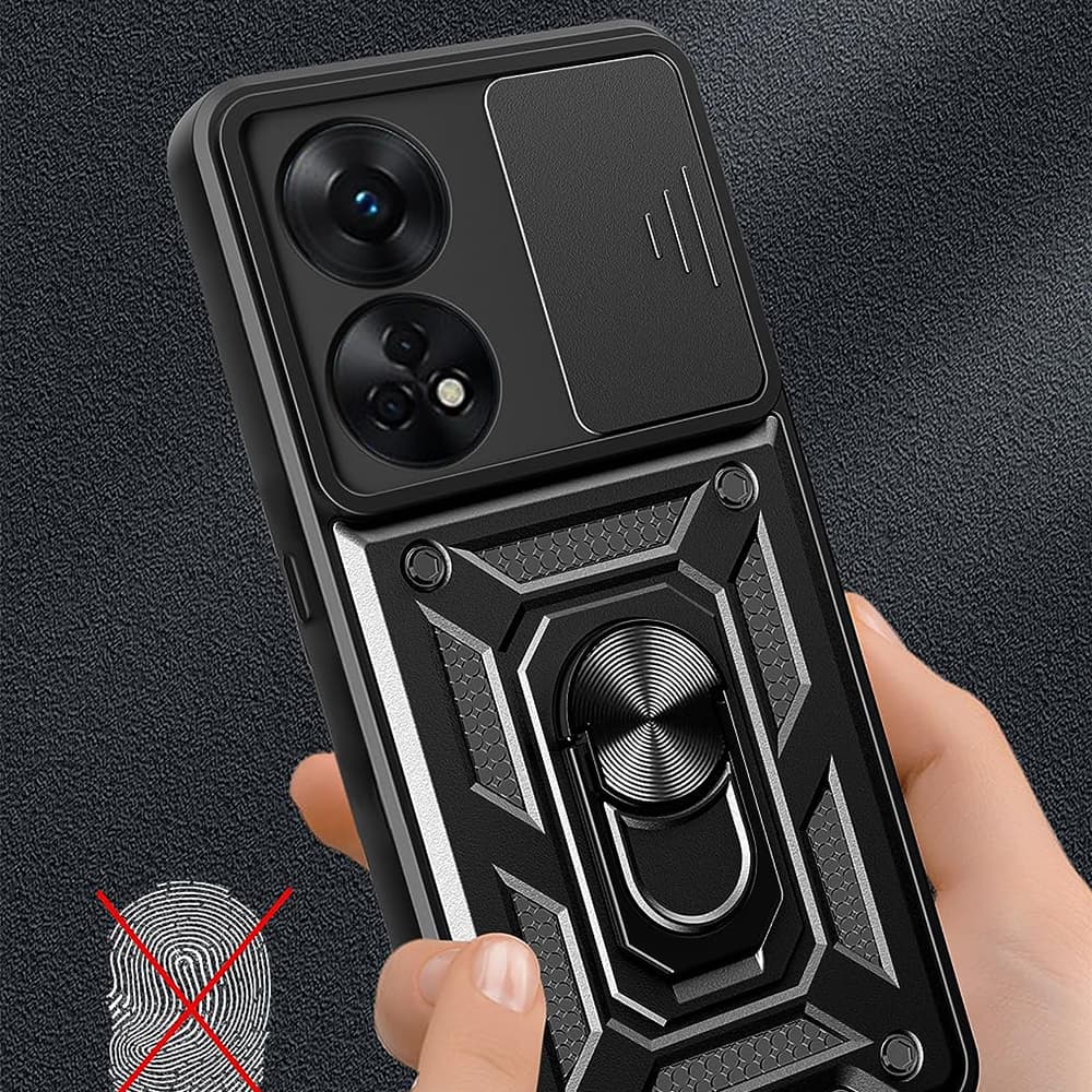 Pouzdro Techsuit CamShield Series Oppo A98 5G Black - náhled 2