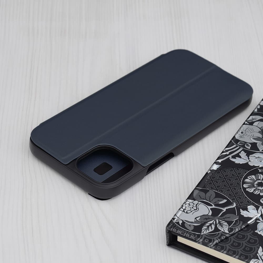 Techsuit eFold Series iPhone 15 Plus Tmavě modrá - náhled 2
