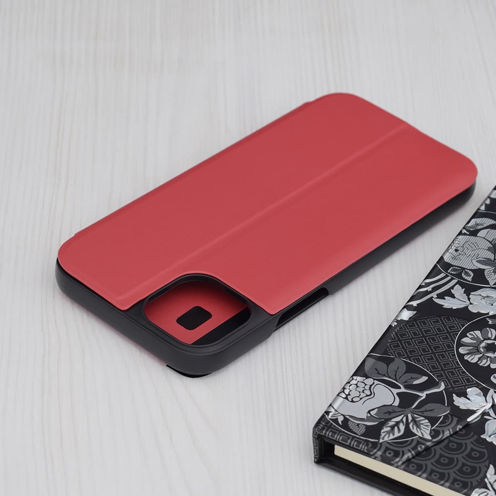 Techsuit eFold Series iPhone 15 Plus Červený - náhled 2