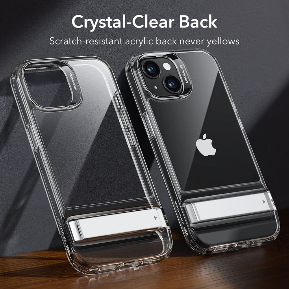 ESR Air Shield Boost Kickstand iPhone 15 Plus Průhledný - náhled 2