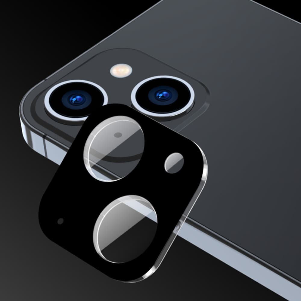 Techsuit Kompletní sklo kamery iPhone 15 iPhone 15 Plus Black - náhled 2