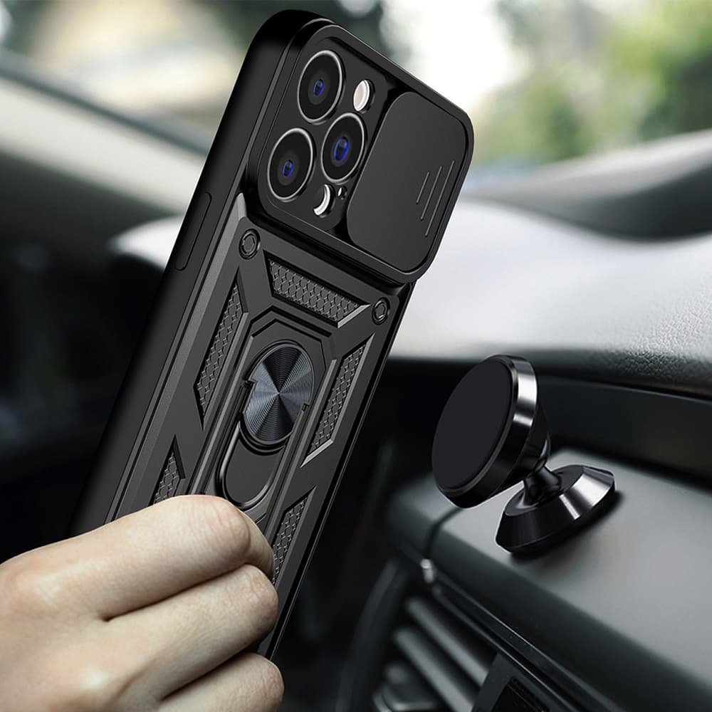 Techsuit CamShield Series iPhone 15 Pro Černá - náhled 2