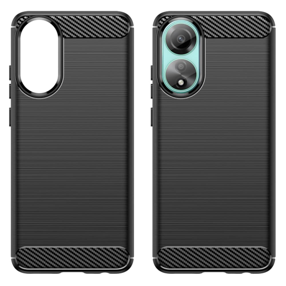 Techsuit Karbon Silikon Oppo A78 4G Černá - náhled 2