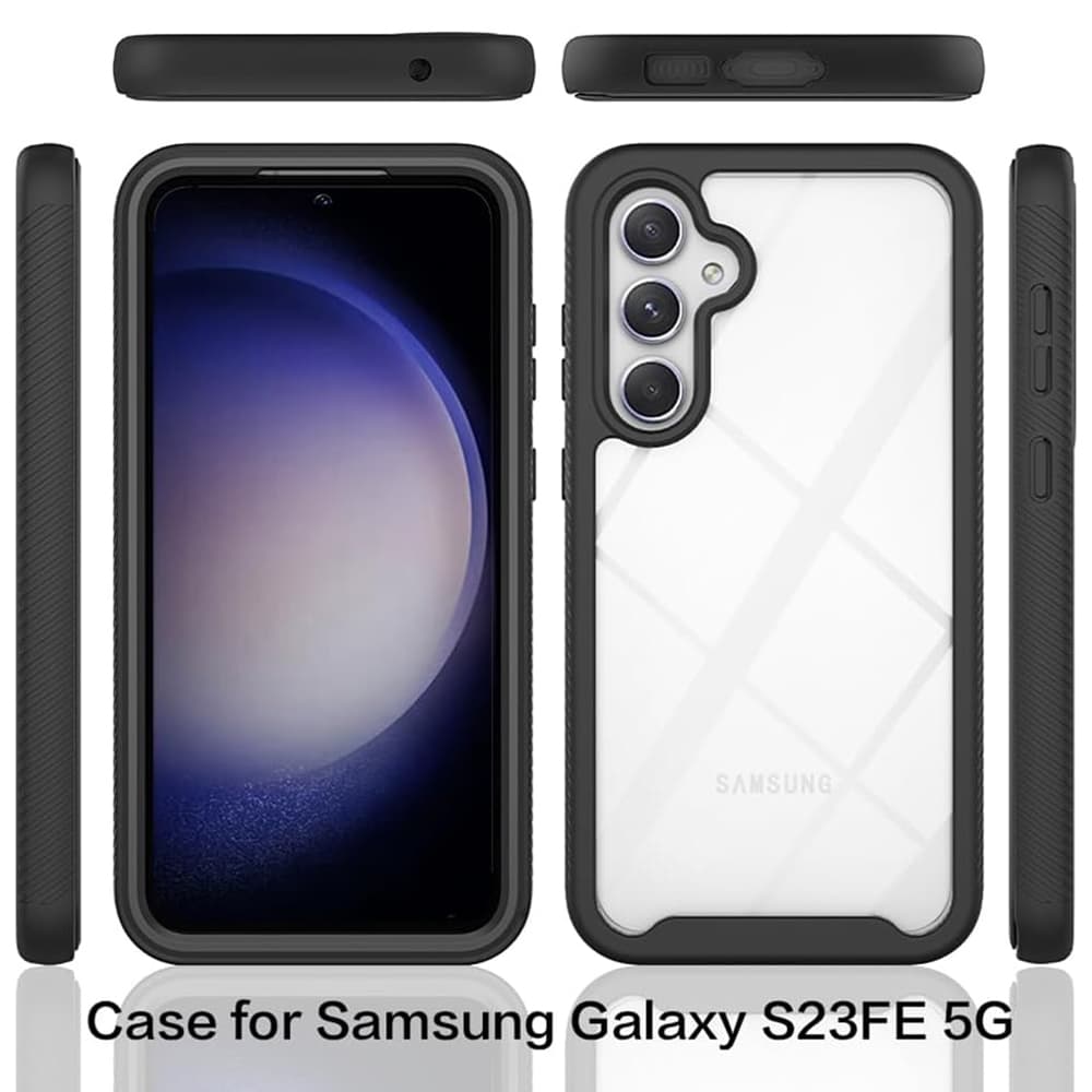 Techsuit Defense360 Pro Ochranné sklo Samsung Galaxy S23 FE Černá - náhled 2
