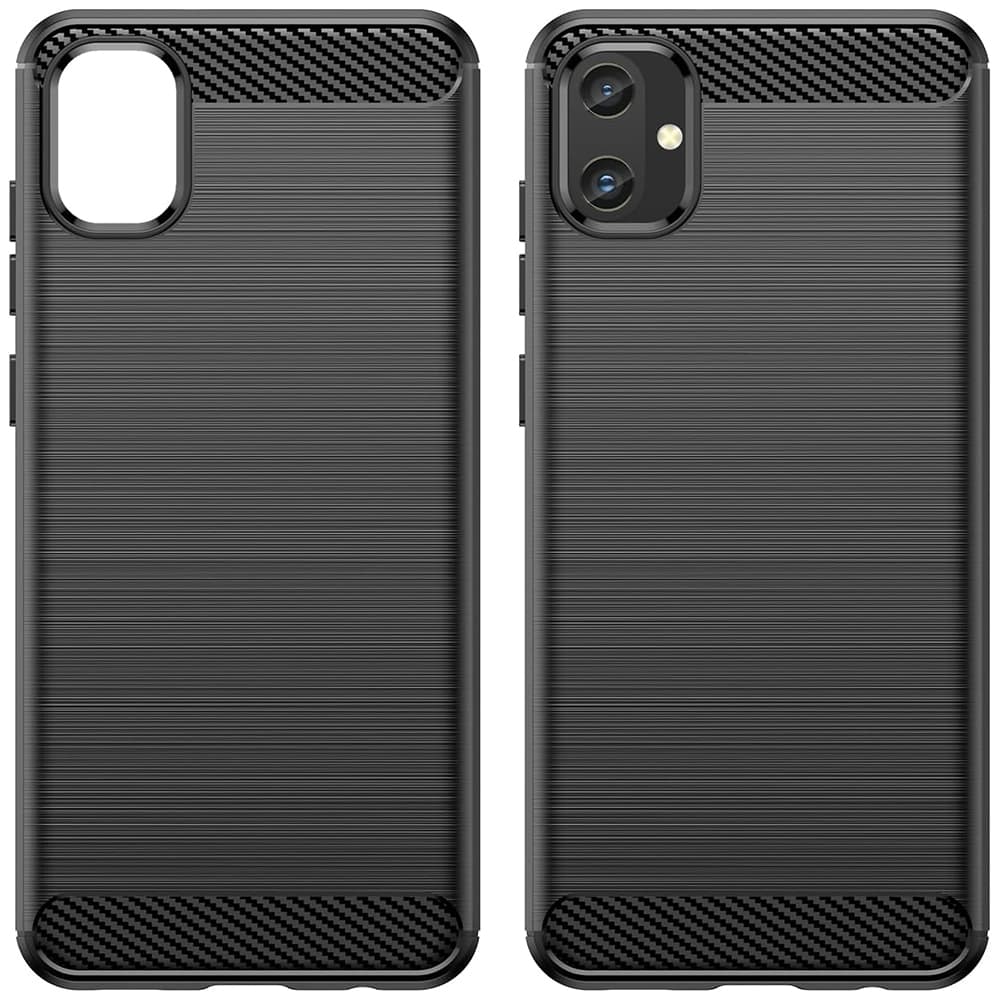 Techsuit Karbon Silikon Samsung Galaxy A05 Černý - náhled 2