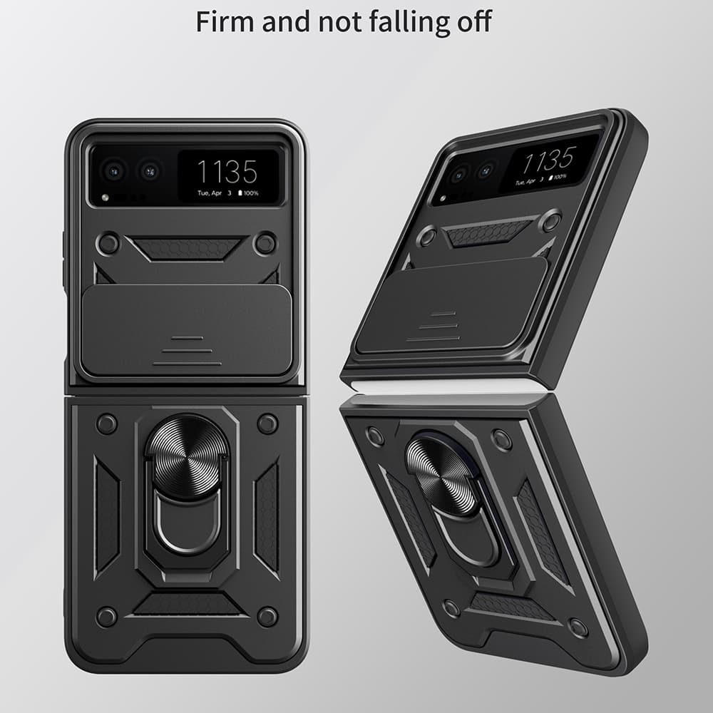 Techsuit CamShield Series Motorola Razr 40 Černá - náhled 2