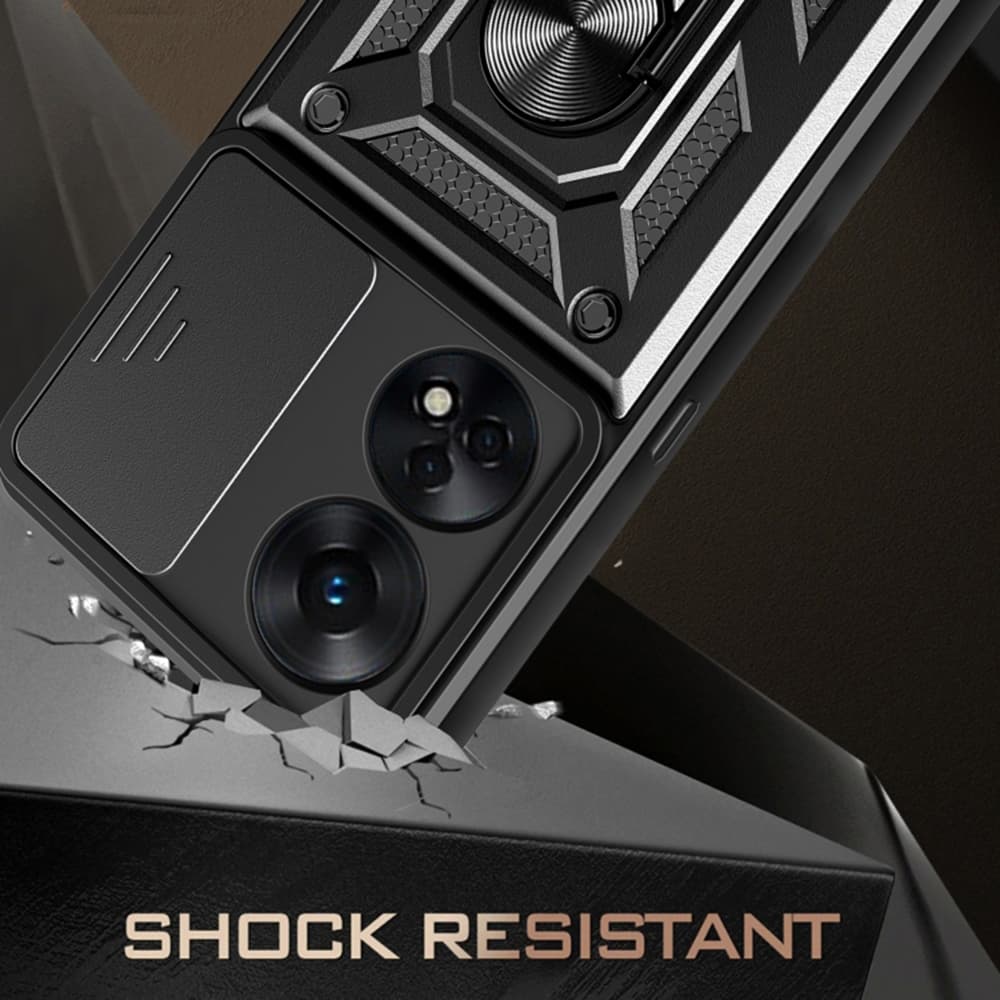 Techsuit CamShield Series Oppo A78 4G Černá - náhled 2