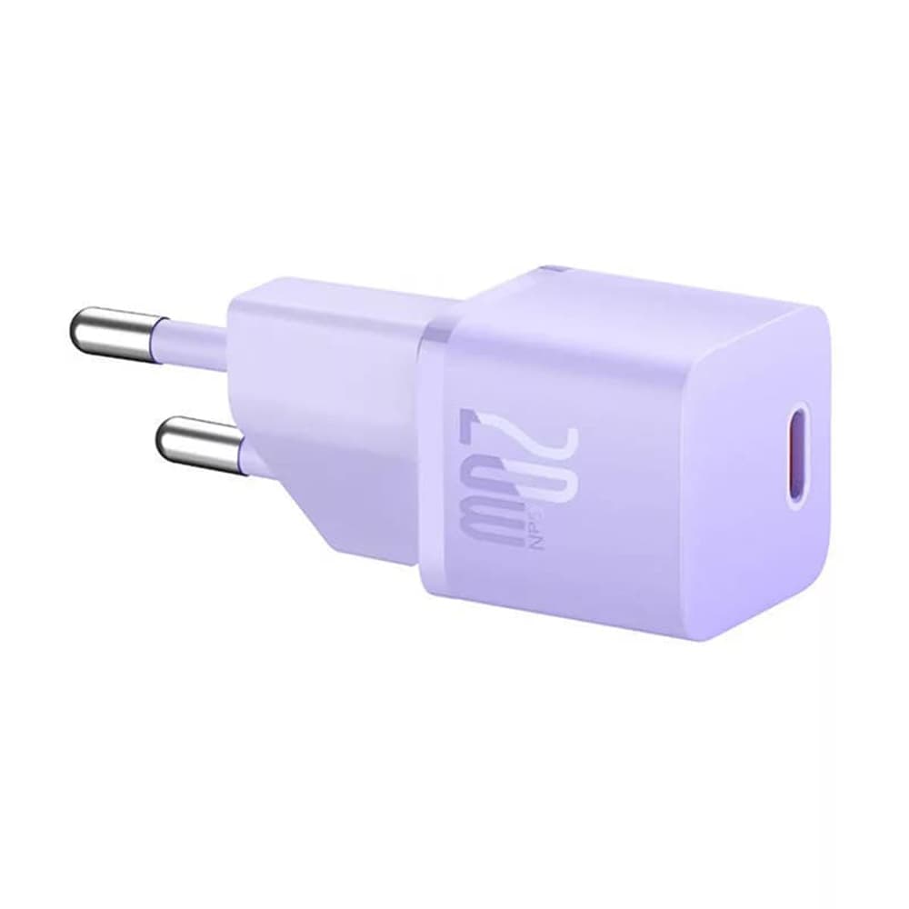 Baseus CCGN050105 GaN Type-C 20W Fialová - náhled 2