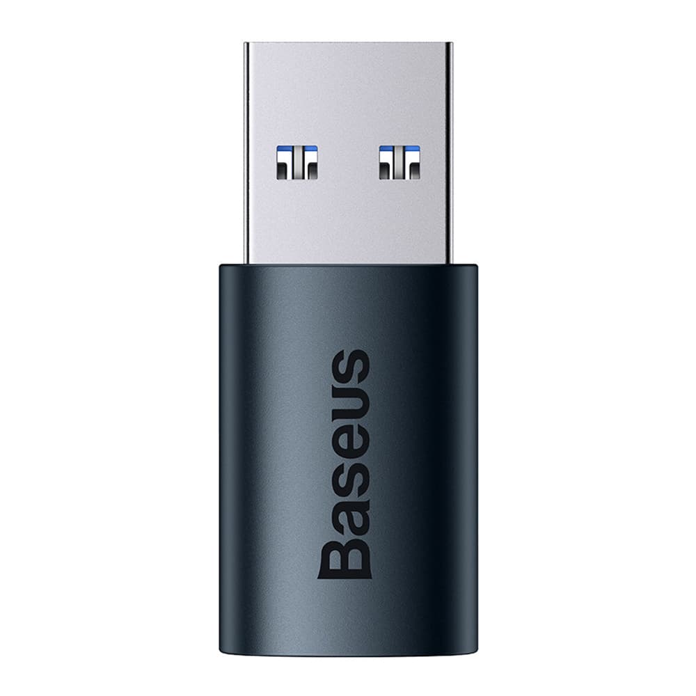 Baseus OTG Adaptér Ingenuity Series USB 3.1 na Type-C Modrý - náhled 2