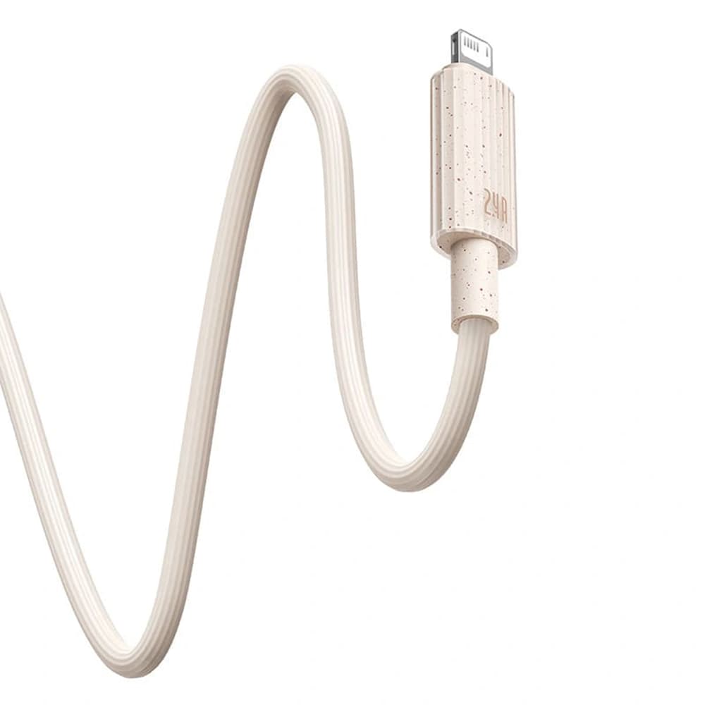 Baseus Datový kabel Habitat Series USB na Lightning 2m Přírodní zelená - náhled 2