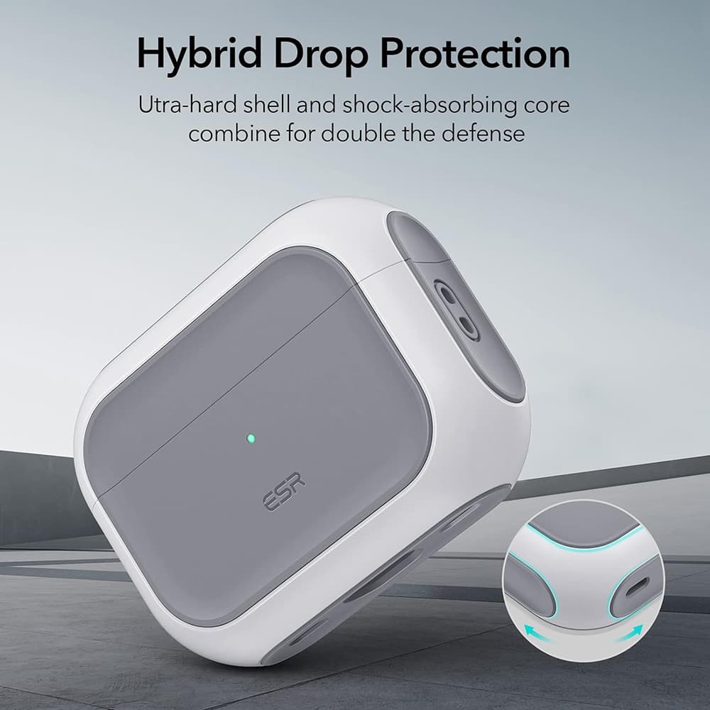 ESR Orbit Hybrid HaloLock pro Apple AirPods Pro 1/2 bílá - náhled 2