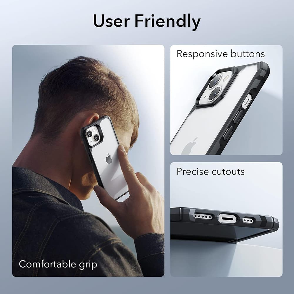ESR Air Armor pro iPhone 13 iPhone 14 Čirá černá - náhled 2