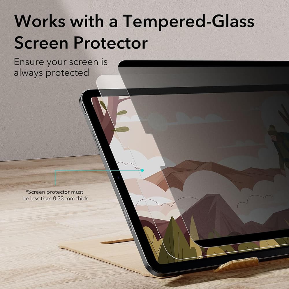 ESR Magnetický filtr soukromí iPad Air 11 - náhled 2