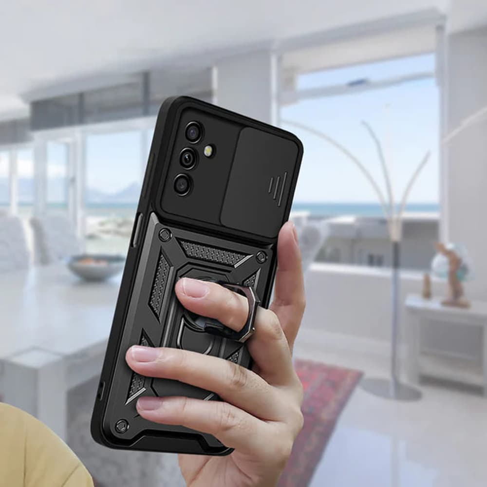 Techsuit CamShield řada Samsung Galaxy A13 5G A04s černá - náhled 2