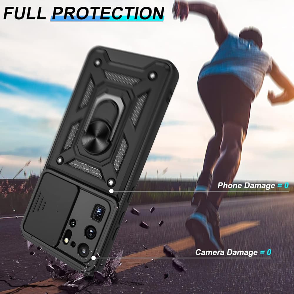 Techsuit CamShield Series Samsung Galaxy S20 Ultra Černá - náhled 2