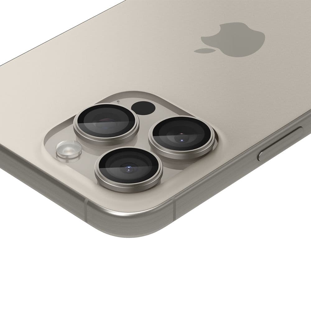 Spigen Optik.tR EZ Fit Pro Camera Glass 2 kusy iPhone 14 15 16 Pro Max - náhled 2