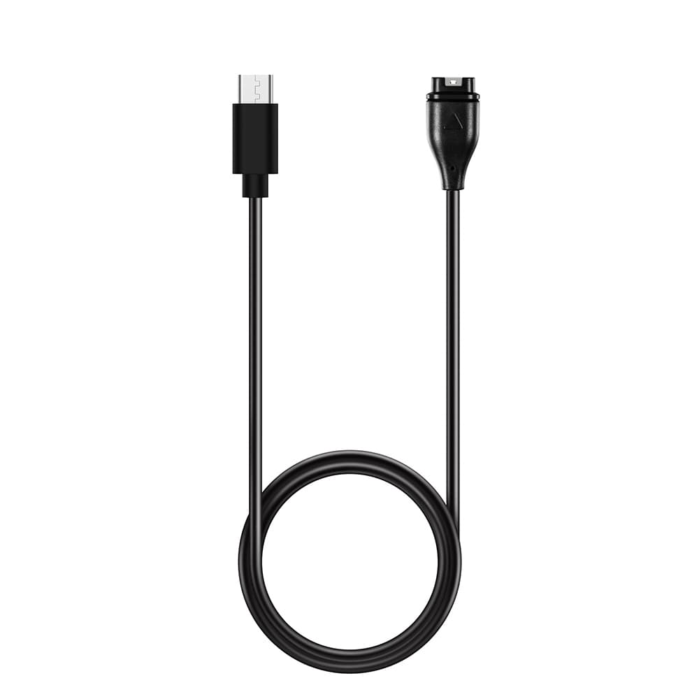 Techsuit Bezdrátový nabíjecí kabel pro Garmin Fenix Vivoactive USB-C 1m Black - náhled 2