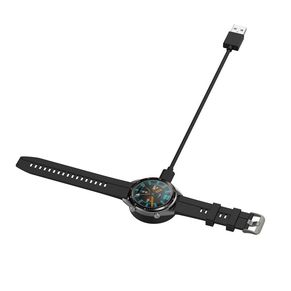 Techsuit Bezdrátový nabíjecí kabel THC3 pro Huawei Watch GT Černý - náhled 2