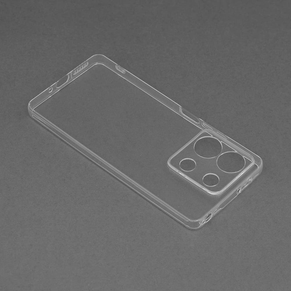 Techsuit Čirý silikonový kryt Xiaomi Redmi Note 13 5G Průhledný - náhled 2