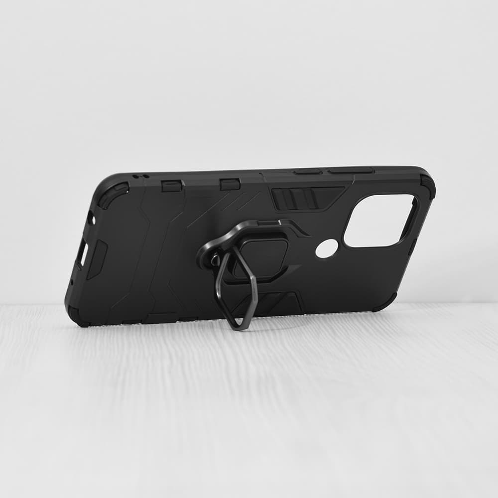Techsuit Silikonový kryt Xiaomi Redmi A1+ A2+ Černý - náhled 2