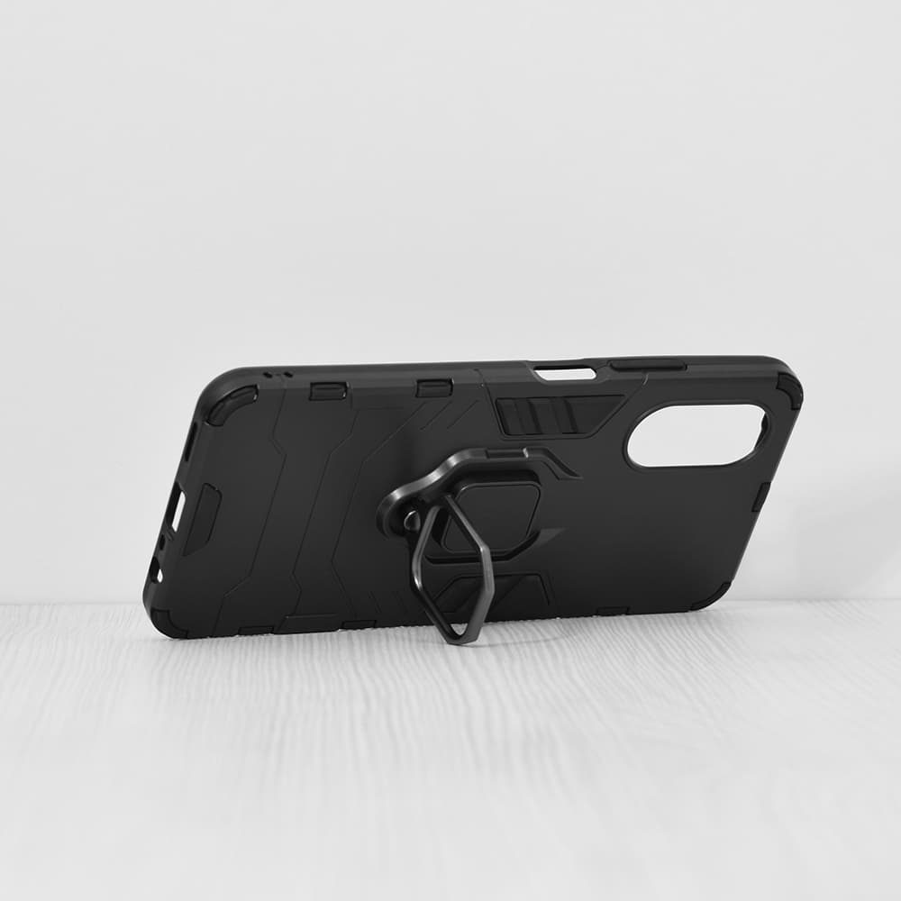 Techsuit Silikonové pouzdro Oppo A17 Black - náhled 2
