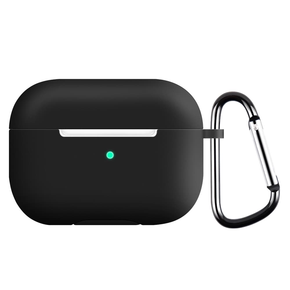 Techsuit Silikonové pouzdro pro Apple AirPods 3 Hladké ultratenké Černé - náhled 2