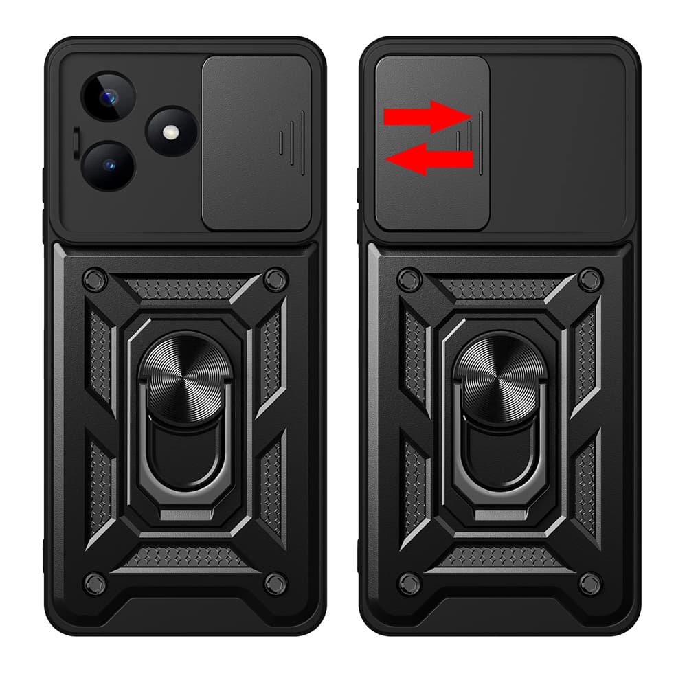 Techsuit CamShield Xiaomi Redmi Note 13 Pro 5G Poco X6 černá - náhled 2