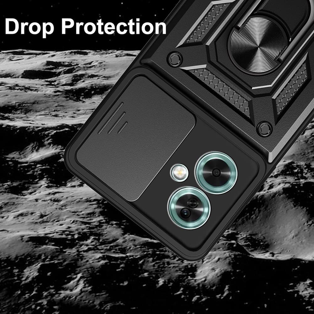 Techsuit CamShield Řada Oppo A79 5G OnePlus Nord N30 SE Černá - náhled 2