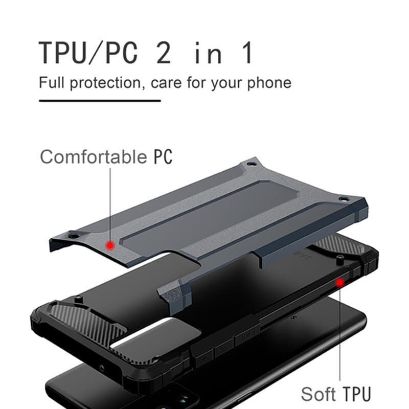 Techsuit Hybridní Ochrana Samsung Galaxy S24 Ultra Black - náhled 2