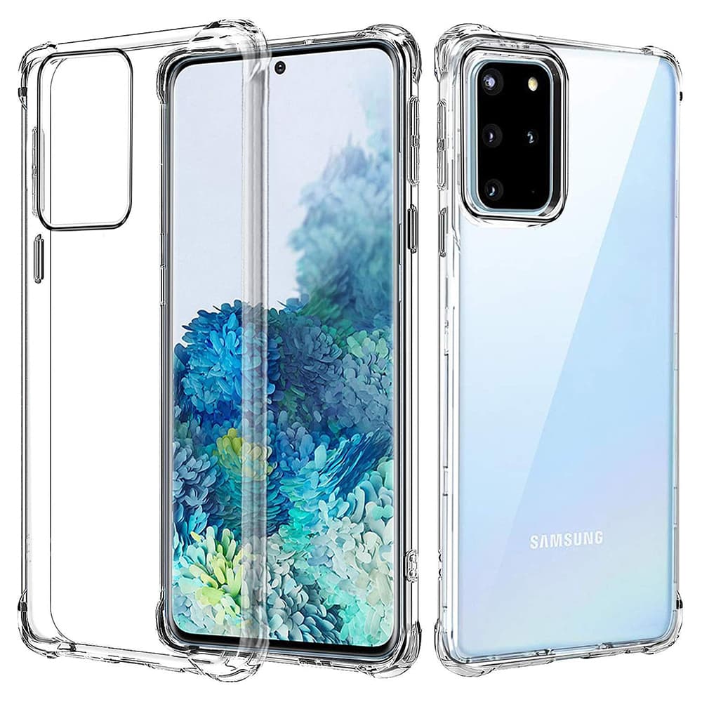 Techsuit Nárazuvzdorný Průhledný Silikon Samsung Galaxy S20 Plus - náhled 2