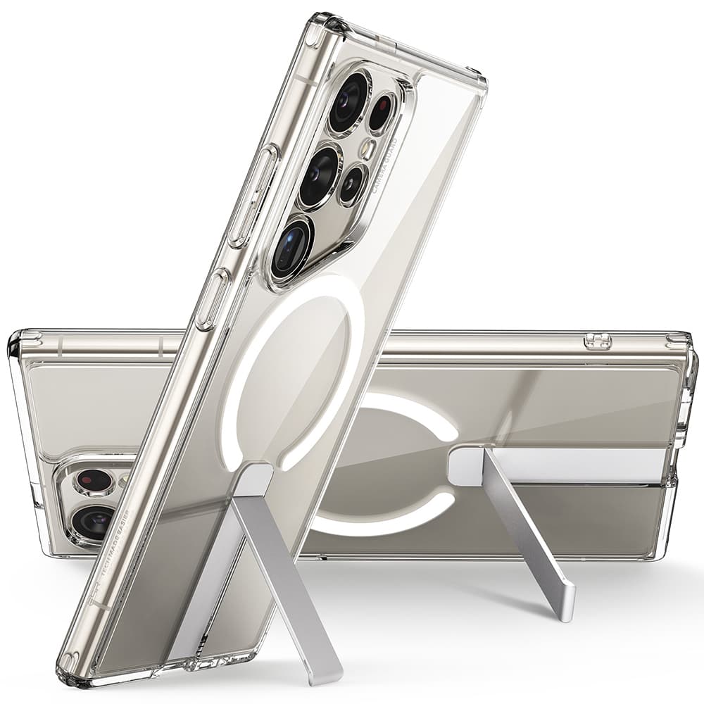 ESR Boost Flickstand HaloLock Samsung Galaxy S24 Ultra Čirý - náhled 2