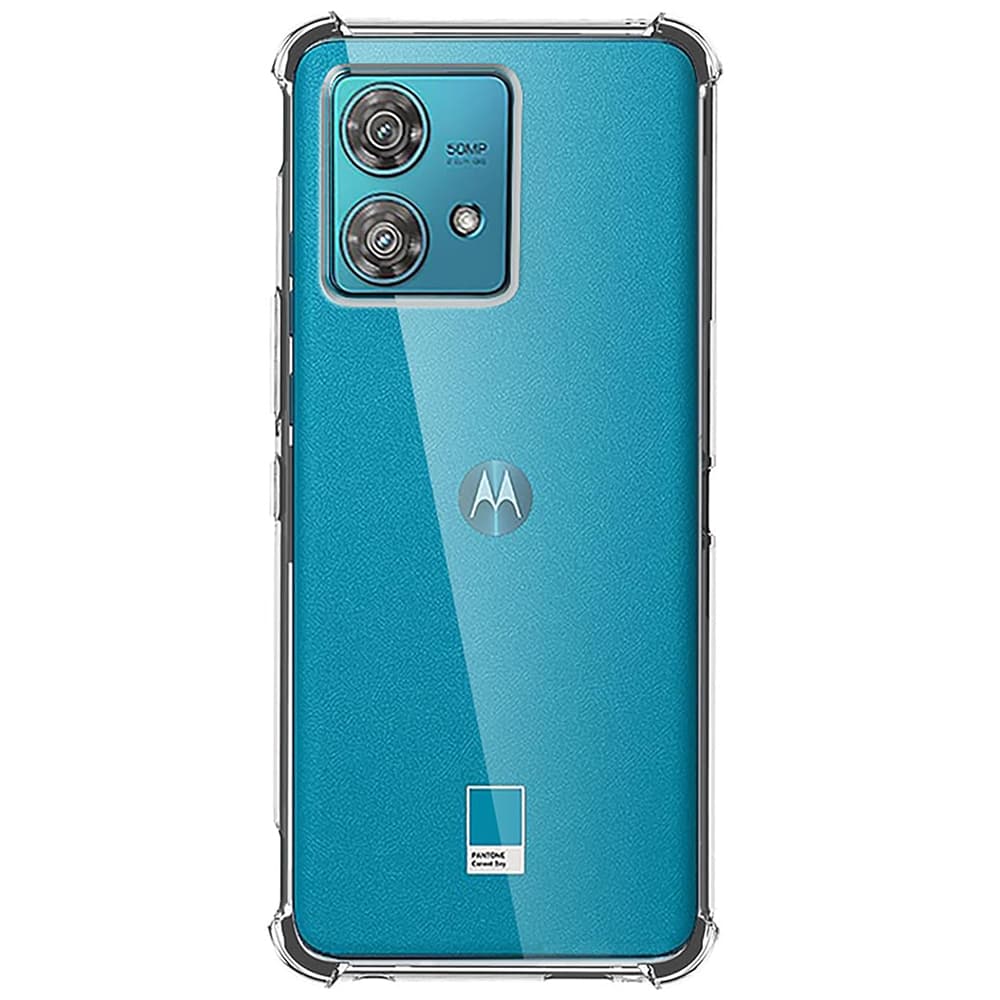 Techsuit Nárazuvzdorný Průhledný Silikon Motorola Edge 40 Neo Clear - náhled 2