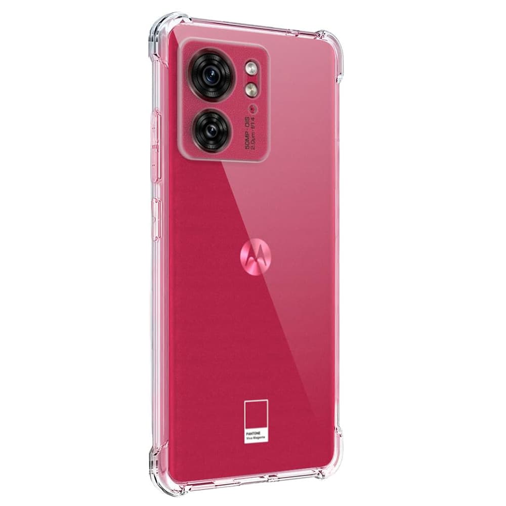 Techsuit Nárazuvzdorný Průhledný Silikon Motorola Edge 40 Edge 2023 - náhled 2